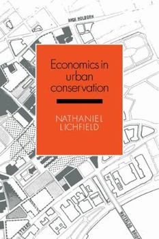 Paperback Economics in Urban Conservation Book