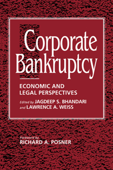 Paperback Corporate Bankruptcy: Economic and Legal Perspectives Book
