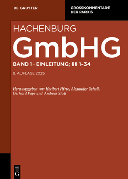 Hardcover Einleitung; §§ 1-34 [German] Book