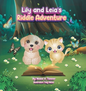 Hardcover Lily and Leia's Riddle Adventure Book