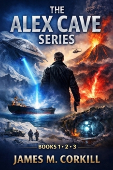 Paperback The Alex Cave Series. Books 1,2,3: Science fiction mysteries. Book