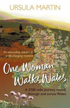 Paperback One Woman Walks Wales Book