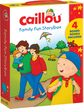 Board book Caillou: Family Fun Story Box: Includes 4 Board Books Book