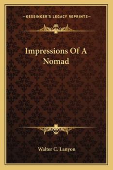 Paperback Impressions Of A Nomad Book