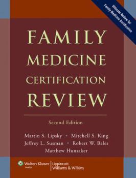 Paperback Family Medicine Certification Review Book
