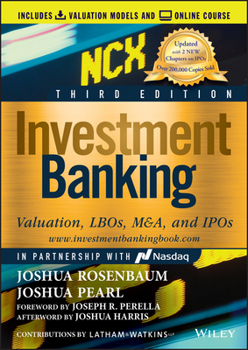Hardcover Investment Banking: Valuation, Lbos, M&a, and IPOs Book