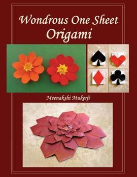 Paperback Wondrous One Sheet Origami Book