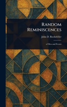 Hardcover Random Reminiscences Book