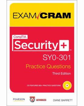 Paperback Comptia Security+ Sy0-301 Practice Questions Exam Cram Book