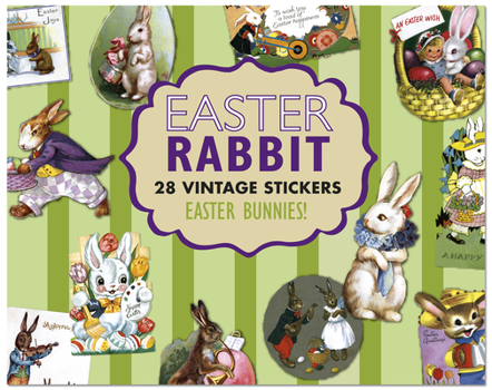 Misc. Supplies Easter Rabbit Sticker Box Book