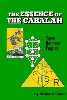 Hardcover The Essence of the Cabalah: Tarot, Hebrew, English Book