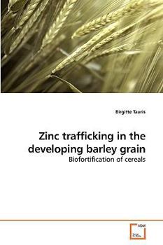 Paperback Zinc trafficking in the developing barley grain Book