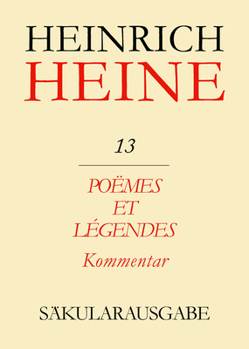 Hardcover Poëmes Et Légendes. Kommentar [German] Book