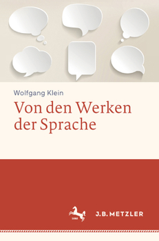 Hardcover Von Den Werken Der Sprache [German] Book