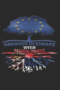 SERBIA NOTEBOOK: Serbia Notebook | college book | diary | journal | booklet | memo | composition book | 120 sheets - Dot Grid paper 6x9 inch