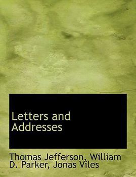 Paperback Letters and Addresses [Large Print] Book