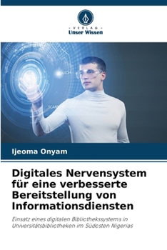 Paperback Digitales Nervensystem für eine verbesserte Bereitstellung von Informationsdiensten [German] Book