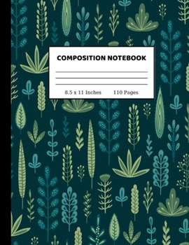 Paperback Composition Notebook: Wide Ruled Paper Notebook Journal - Cute Wide Blank Lined Workbook for Teens Kids Students Girls for Home School Colle Book