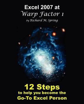 Paperback Excel 2007 at Warp Factor 1 Book