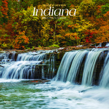 Calendar Indiana Wild & Scenic 2023 Square Book
