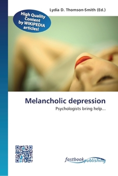 Paperback Melancholic depression Book