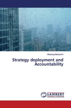 Paperback Strategy deployment and Accountability Book