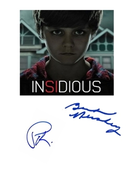 Paperback Insidious: Screenplay Book