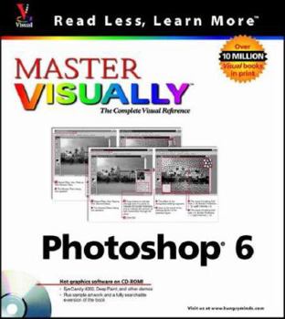 Paperback Master Visually Photoshop 6 [With CDROM] Book