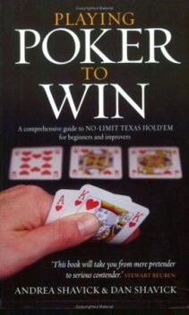 Hardcover Playing Poker to Win Book