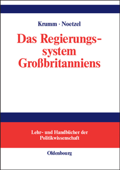 Hardcover Das Regierungssystem Großbritanniens: Eine Einführung [German] Book