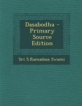 Paperback Dasabodha Book