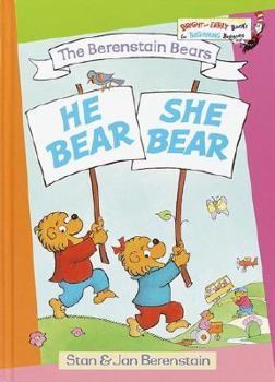 Hardcover He Bear, She Bear Book