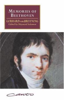 Hardcover Memories of Beethoven: From the House of the Black-Robed Spaniards (Canto original series) Book
