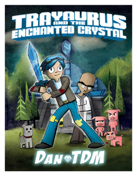 Paperback Dantdm: Trayaurus and the Enchanted Crystal: A Graphic Novel Book
