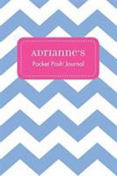 Paperback Adrianne's Pocket Posh Journal, Chevron Book