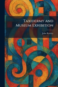 Paperback Taxidermy and Museum Exhibition Book