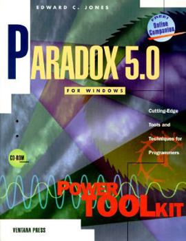 Paperback Paradox 5.0 for Windows Power Toolkit: Cutting-Edge Tools and Techniques for Programmers Book