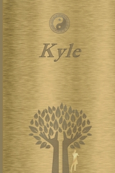 Kyle: Personalized Name Journal/Notebook for Men - Masculine Metal-look Cover with Lined Writing Pages