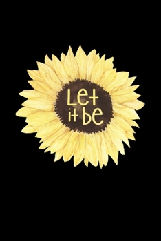 Paperback Let It Be: A Journal, Notepad, or Diary to write down your thoughts. - 120 Page - 6x9 - College Ruled Journal - Writing Book, Per Book