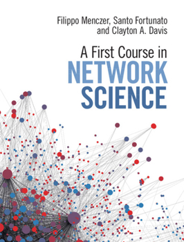 Hardcover A First Course in Network Science Book