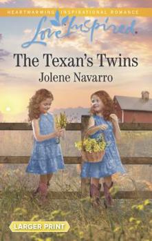 Mass Market Paperback The Texan's Twins [Large Print] Book