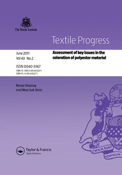 Hardcover Assessment of Key Issues in the Coloration of Polyester Material Book