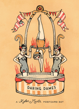 Cards Daring Dames: A Kyler Martz Postcard Set Book