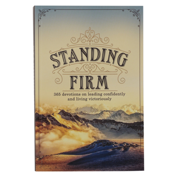 Paperback Standing Firm Hardcover Devotional Book