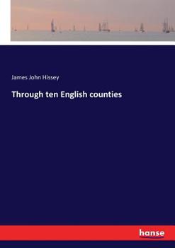 Paperback Through ten English counties Book