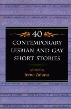 Paperback Lavender Mansions: 40 Contemporary Lesbian and Gay Short Stories Book