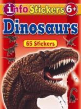 Paperback Dinosaurs (Info Stickers) Book