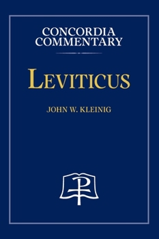 Hardcover Leviticus - Concordia Commentary Book