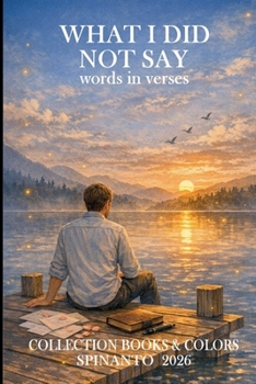 Paperback WHAT I DID NOT SAY words in verses Book