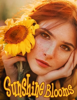 Paperback Sunshine Blooms: Grayscale Coloring Book for Adults Book